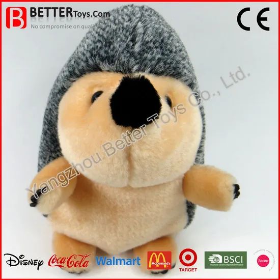 OEM Promotion Soft Stuffed Animals Hedgehog Plush Toy Age All Age Type Hedgehog Trademark OEM HS Code 9503002100 Model NO. - Image 1