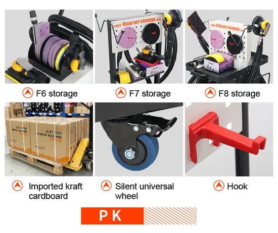 Electric Dual Station Dust Free Sanding Machine Car Polisher - Image 4