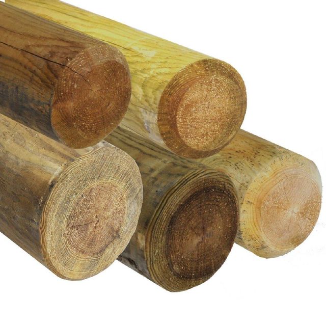 Machine Rounded Pine Poles - High-Quality Wooden Poles for Fencing and Construction - Image 4