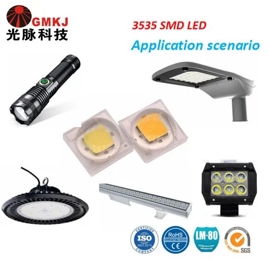 Ceramic SMD LED 3535 3V 1W 2W Power 3W Life 80000h Trademark GM IP Rating IP65 Beam Angle 120° Warranty 4 Years LED Chips - Image 4