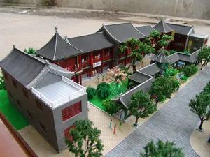 3D High-Quality Ancient Architectural Design Scale Sand Table Model for Display - Image 3