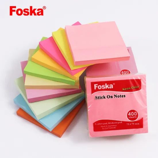 Promotional Custom Logo Sticky Notes It Post Note Adhesive Note Pad Bulk Sale - Image 1