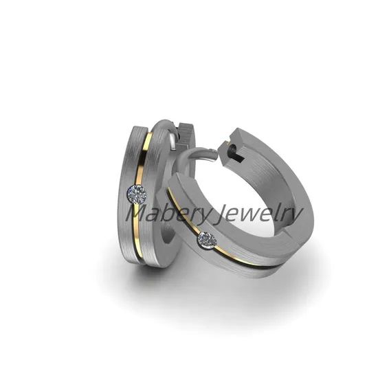 Stainless Steel Earring Set with Multiple Studs for Daily Rotation - Image 6