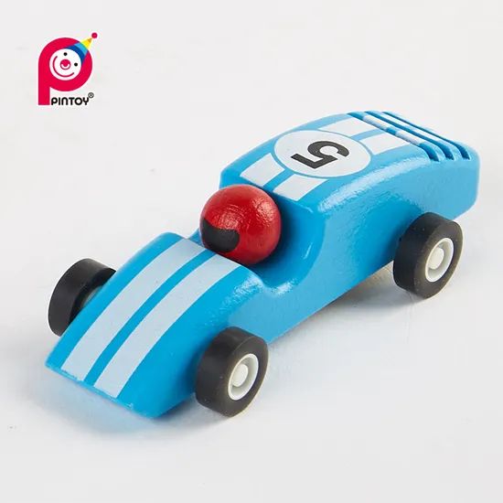 Wooden Racing Pull-Back Toy Car - Image 6