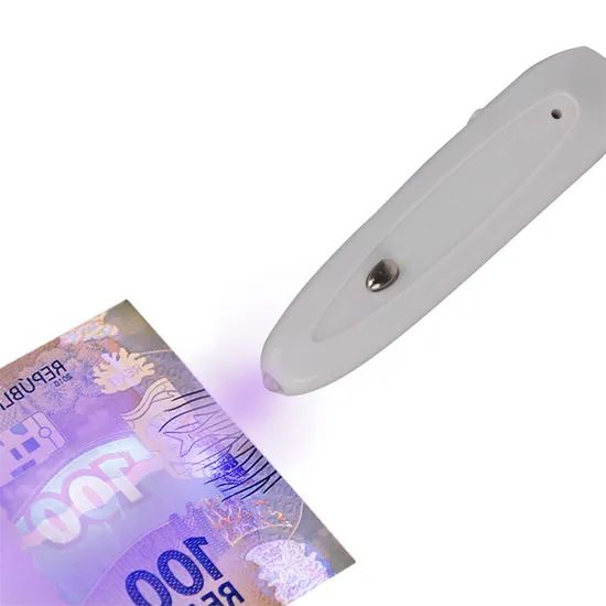 DC-168 Banknote Detector Device Ultraviolet Flashlight Banknote Lamp Plastic Material - Image 1