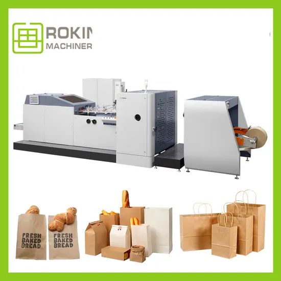 Paper Bag Forming Machine V Bottom Paper Bag Making Machine - Image 1
