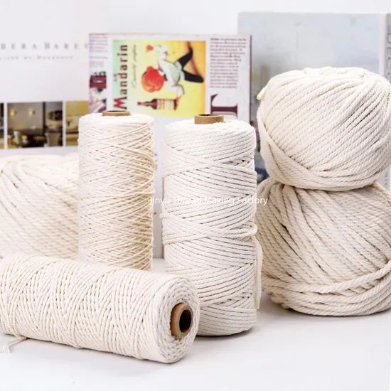 Crafts Home Party Wedding Decoration Cotton 3mm Rope String Sewing Handmade Rope Ribbon Sewing Threads - Image 5