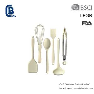 8PCS Non-Stick Silicone Kitchen Cooking Utensils Tool Set, Kitchenware - Image 4