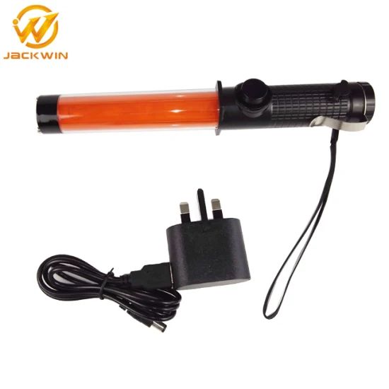 LED Traffic Wand LED Traffic Control Wand Traffic Light Wand Rechargeable Traffic Wand Light - Image 1