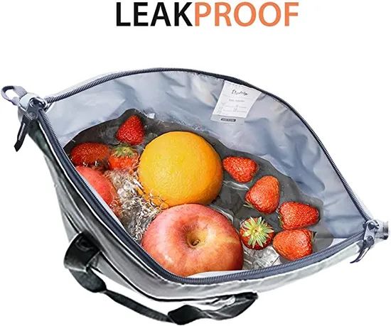 Insulated 30L Large Grey Insulated Lunch Bags Origin China Weight 0.77lb Cold Time >6h Trademark N/A Pump Power 70W Style Tote - Image 3