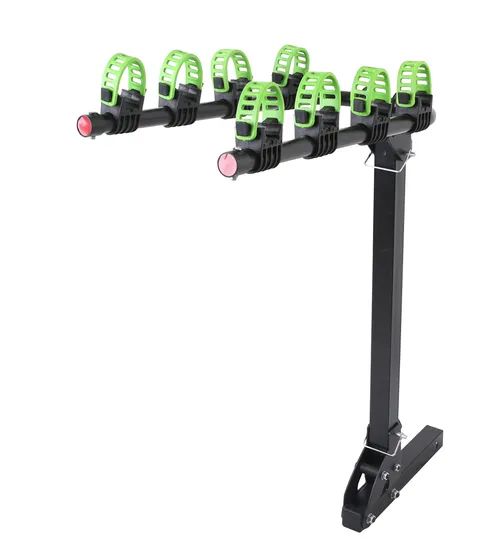 Bicycle Carrier Racks Hitch Mount Double Foldable Arm Rack for Car - Image 2