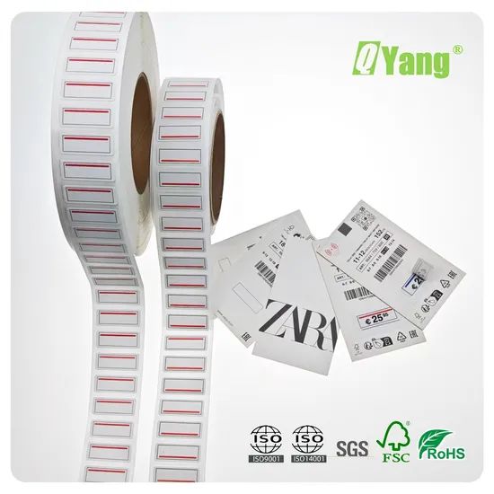 Factory Price Clothing Adhesive Sticker Label Printing Paper Coated - Image 2