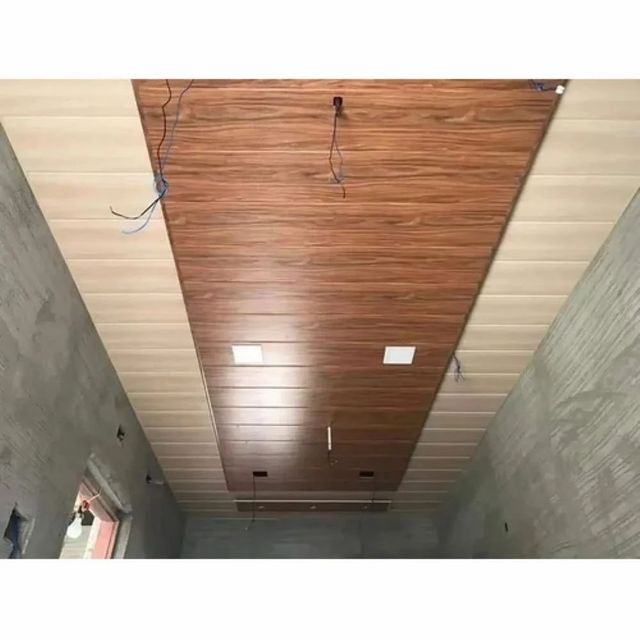 WPC Modular False Ceiling Installation Service Ceiling Material WPC Durability Highly Durable Ceiling Type False - Image 3
