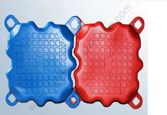 Rotomolding Blue Plastic Colors Floating Pontoon Jet Ski Docks U-Float Plastic Bride - Image 5