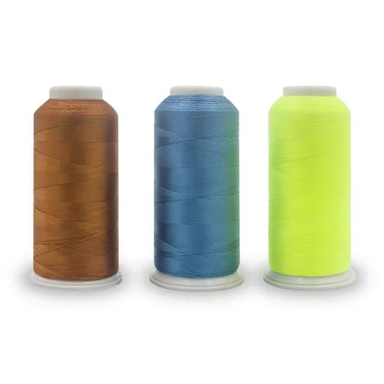 Multi-Color Machines Polyester Embroidery Thread - Image 1
