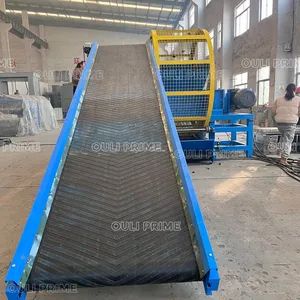 Rubber Tire Shredding / Tyre Recycling Machine Size 20cbm Voltage 380V Motor 22kw*2 Weight 4500kg Trademark OULI VFD Custom-Made - Image 6