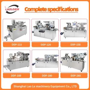 DDP-120 Flat-Plat Eautomatic Tablet Capsule Medicine Pharmaceuticals Blister Packing Machine - Image 6