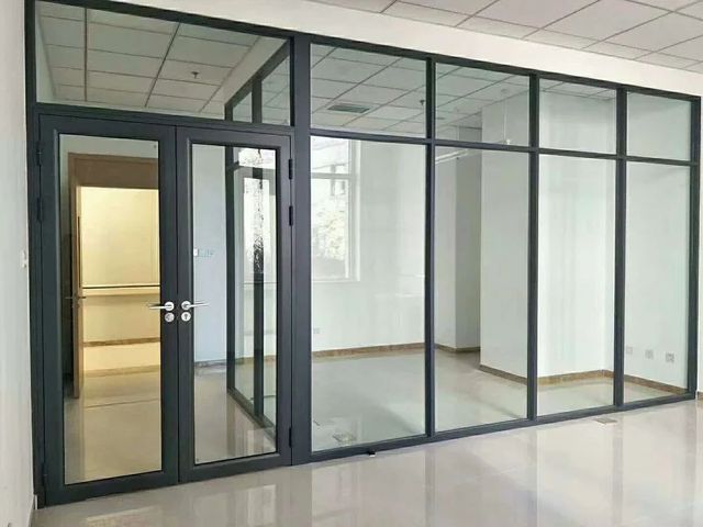 Aluminum Partition Work, On Site Weight Lightweight Durability Durable Aesthetic Appeal Stylish Type Of Location On - Image 1