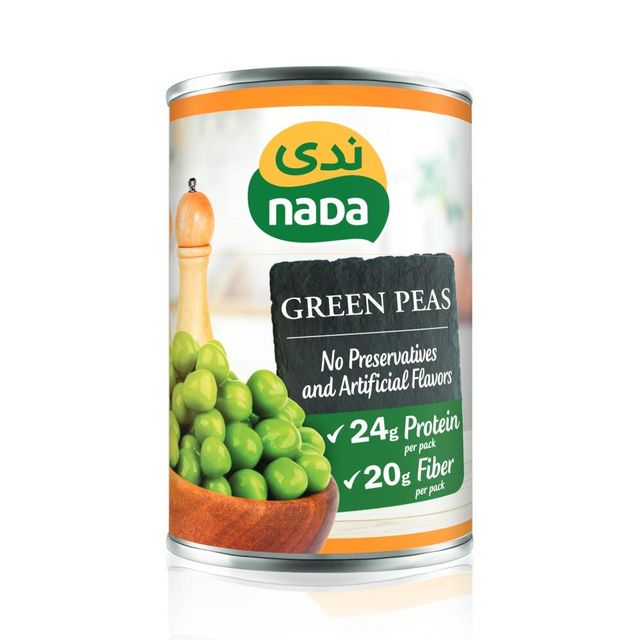 Safari Canned Natural Steamed Salted Green Peas 400g with Water Fresh Green Ready to Use - Image 3