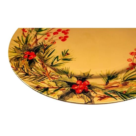 Fade Resistant Transfer Printing Process Disposable Plastic PP Material Wedding Charger Plate - Image 6