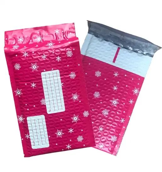 Colorful Zip Locked Bubble Mailer Shipping Express Bag - Image 3