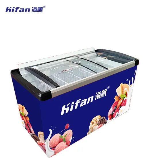 Commercial Ice Cream Display Freezer with Precise Temperature Control - Image 1