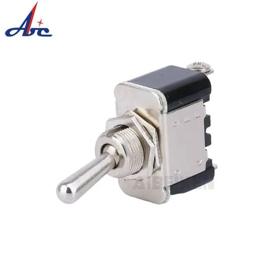 Heavy Duty 2 Screw Terminals Spst on off Latching Electric 2position Waterproof Toggle Switch - Image 2