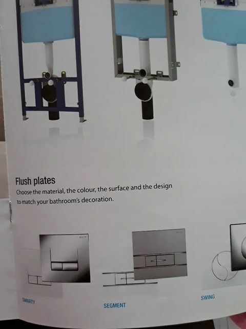 White Dual Flush Concealed Flushing Cisterns, For Toilet Color White ...