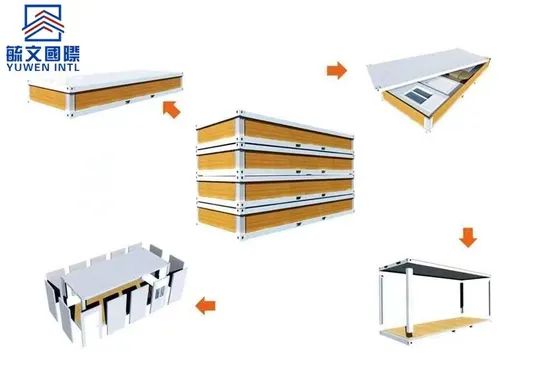 Customizable Modular Steel Structure Flat Pack Container House Booth - Image 6