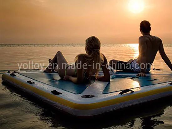Inflatable Floating Water Dock Platform MOQ 1PCS Trademark Yolloy Model No. Wg-181 Model NO. WG-181 HS Code 9503008900 Park Size - Image 5