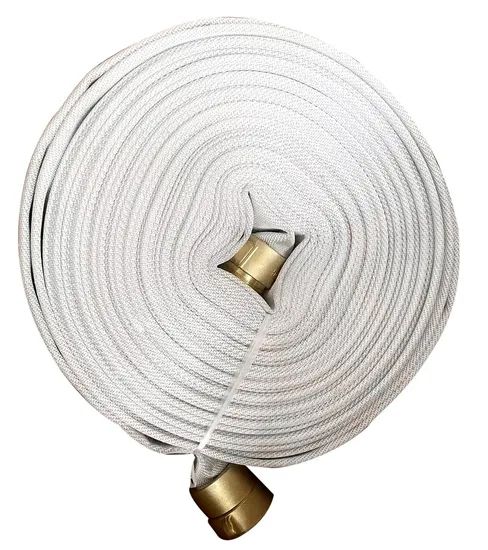 PVC Canvas Fire Hose Nozzle with Couplings Essential Firefighting Equipment Accessory - Image 4