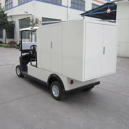 2-Passenger House-Keeping Van Box Electric Golf Cart Seats 1-2 Color White Motor AC 5kw Origin China Range 80-100 Km Controller - Image 4