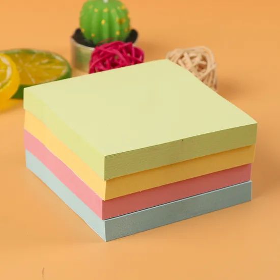 High Quality Magnetic Memo Pad Shape Cubes Origin China Model NO. m74 Size Customized Color Multicolor Stick-up - Image 2
