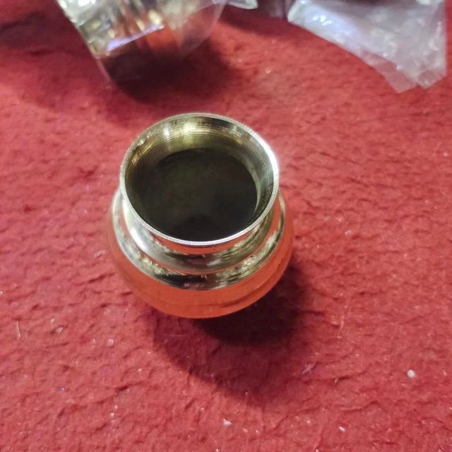 200 mL Brass Lota Kalash, For Home No. of Piece 1 Shape Pot Shape Capacity 200 mL Usage/Application Home Premium Quality Brass - Image 3