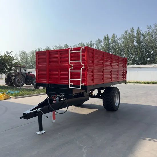 Hydraulic Side and Front Rear Tipping Farm Trailer 3t-20t for 80-120HP Tractors - Image 2