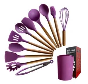 Cooking Utensils Set Kitchen Spatula Spoon Utensils Set - Image 1