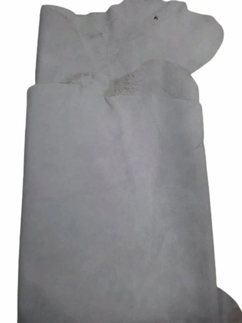 White 0.9-1.1mm Natural Split Leather Color White Finish Matte Usage Hand Gloves Material Split Leather Size/Dimension 0.9-1.1mm - Image 3