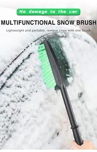 Automotive Ice Scraper with Snow Brush for Car - Image 1