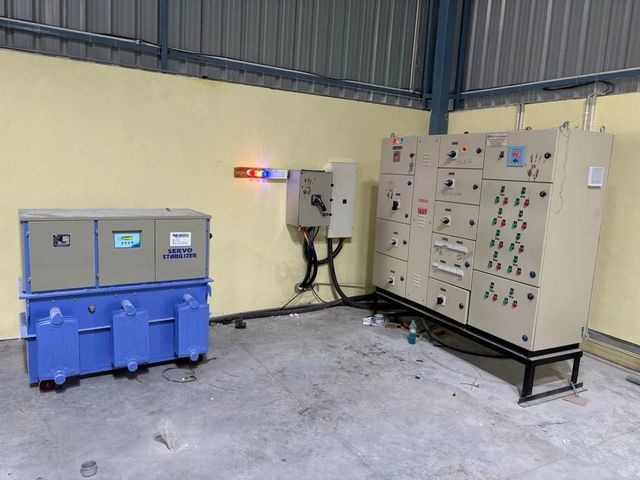 ECHOGEN 150 Kva Three Phase Oil Cooled Servo  Stabilizer Brand ECHOGEN Type Automatic Phase Three Phase Servo Motor Drive - Image 6