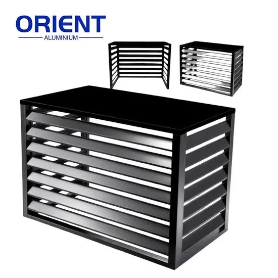 Building Material Powder Coating Outdoor Decorative AC Cover Aluminum Air Conditioner Cover - Image 3