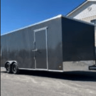 Enclosed Trailers / Enclosed Car Hauler 2026 24ft. Hero w/Heavy Duty Ramp Door & Aluminum Wheels 9653 - Image 3