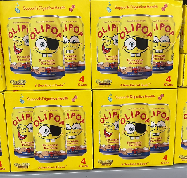 HEALTHY SODA BRANDS OLIPOP FUNCTIONAL PREBIOTIC SODA  355ml x 15 VARIETY PACK(Strawberry Vanilla, Vintage Cola, Lemon Lime&more) FOR SALE - Image 4