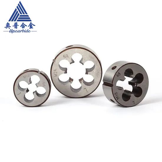 M14*1.5 Wear Resistant Carbon Steel Threading Die Pieces 20 Origin Zhuzhou Brand Upcarbide HS Code 950790000 Model NO. - Image 5