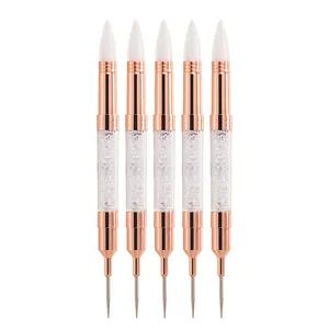 Guyo Custom Double-Side Dotting Tools Logo Custom Handle Metal Hair Kolinsky HS Code 9603290090 Specification #2-#18 Origin Jiangxi. - Image 6