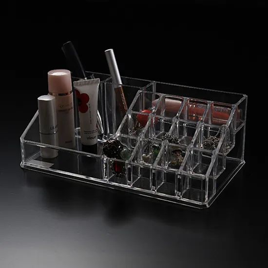 Cross Border Transparent Acrylic Rectangular Multifunction Display Makeup Storage & Organization - Image 3