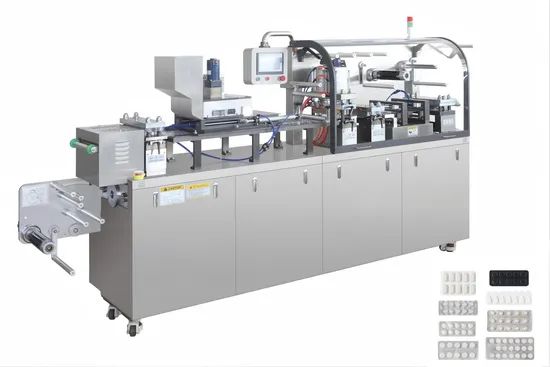 Full Automatic Pharmaceutical Pill Tablet Capsule Packaging Mini Blister Packing Machine - Image 1