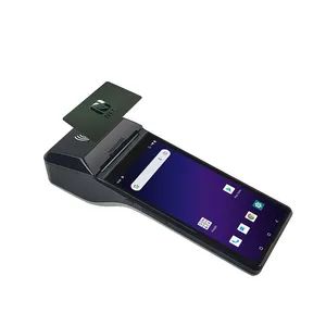 6.0 Inch Gms Wireless Handheld Android 11 Mobile POS Terminal with 58mm Thermal Printer Z300p - Image 5