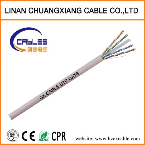 Data Cable UTP CAT6 Ethernet Patch Cord HDMI Network Cable Monitor Security System Communication Cable LAN Cable - Image 1