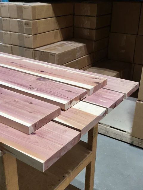 Siberian Larch Sawn Timber boards Kiln Dried 50mm - Image 3