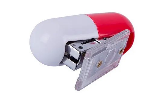 Promotional Mini Medical Pill Capsule Shaped Stapler - Image 4